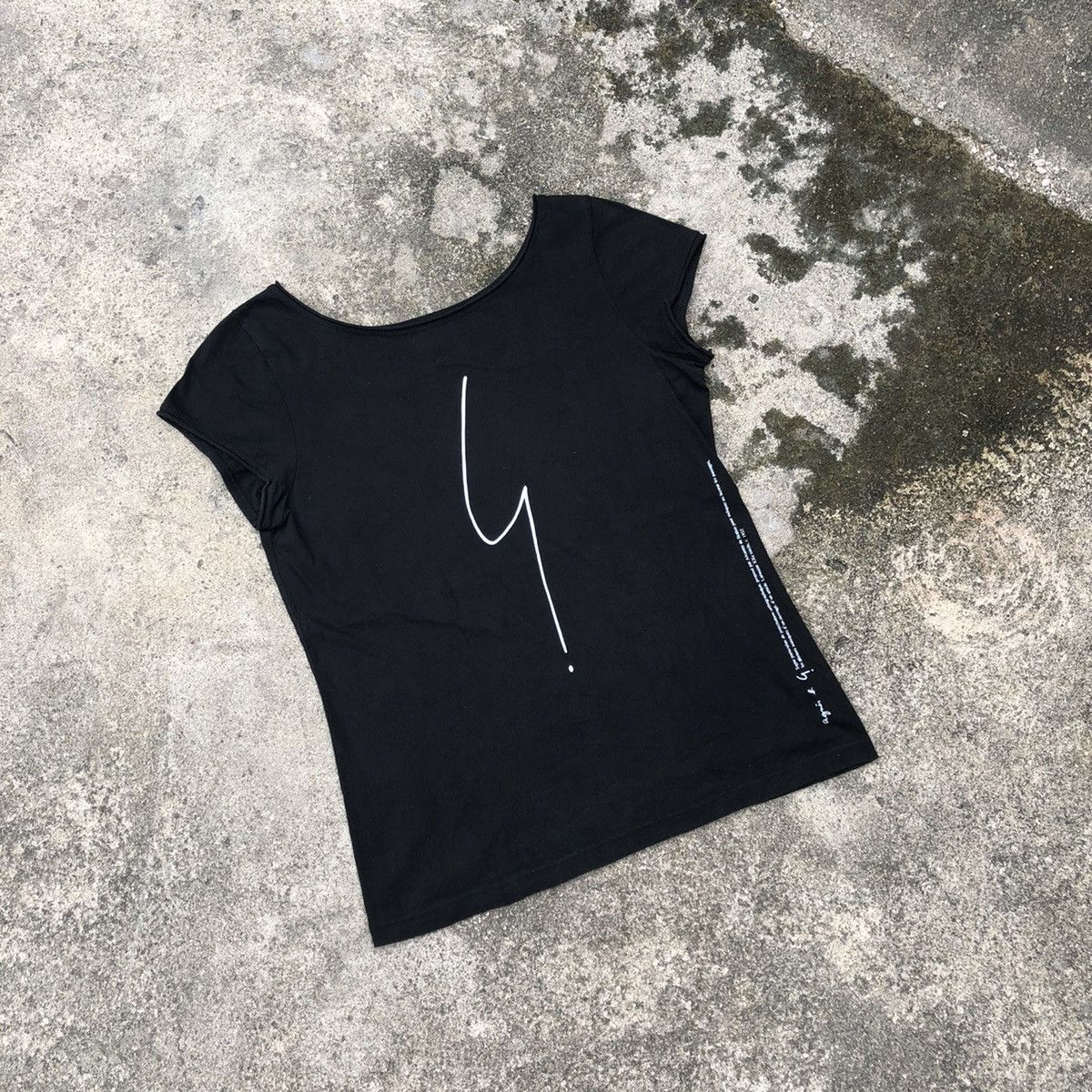 Designer × Vintage × agnes b. Rare Vintage Agnes B. Iconic Big Logo Punk Styles Tee Size XS / US 0-2 / IT 36-38 - 1 Thumbnail