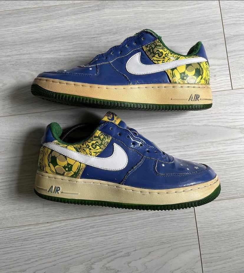 Nike air force 1 ronaldinho best sale