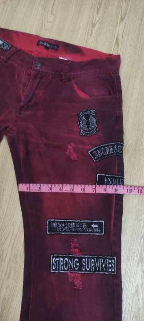 In The Attic × Japanese Brand IN THE ATTIC GOHTIC EMO Japanese Brand Jeans Size US 32 / EU 48 - 22 Thumbnail