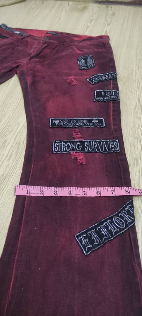 In The Attic × Japanese Brand IN THE ATTIC GOHTIC EMO Japanese Brand Jeans Size US 32 / EU 48 - 20 Thumbnail
