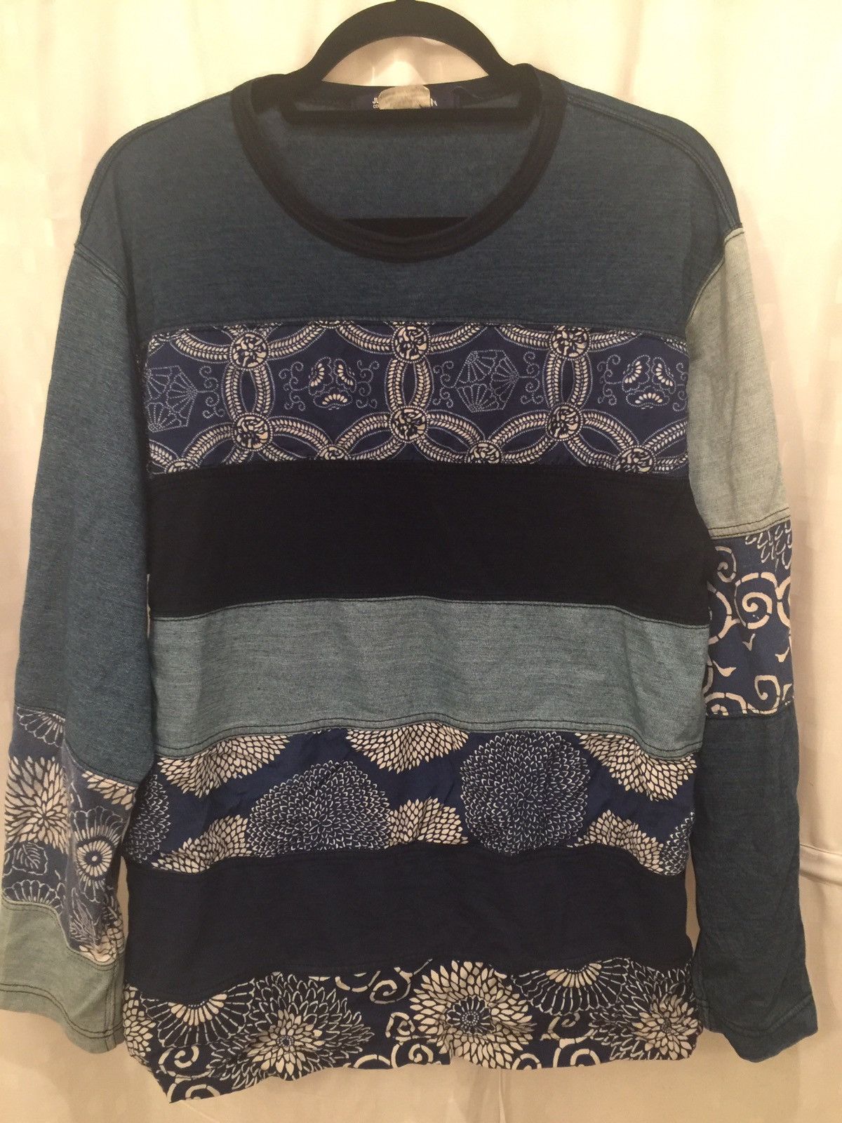 Junya Watanabe Junya Watanabe MAN Blue Pattern Shirt Size US S / EU 44-46 / 1 - 1 Thumbnail