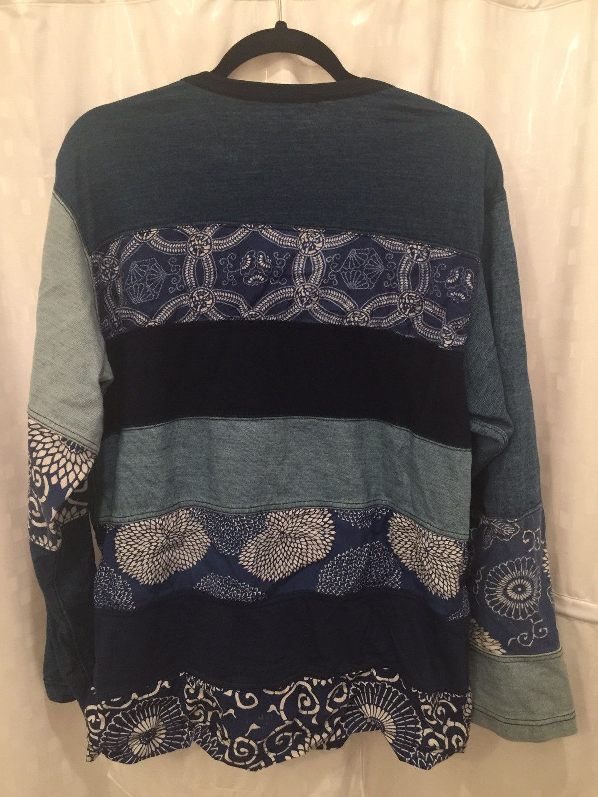 Junya Watanabe Junya Watanabe MAN Blue Pattern Shirt Size US S / EU 44-46 / 1 - 2 Thumbnail