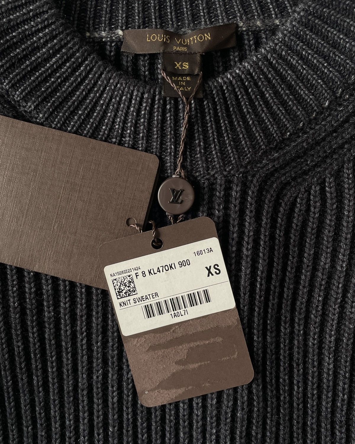 Louis Vuitton Louis Vuitton Garment Dyed Knit Sweater Size US XS / EU 42 / 0 - 5 Thumbnail