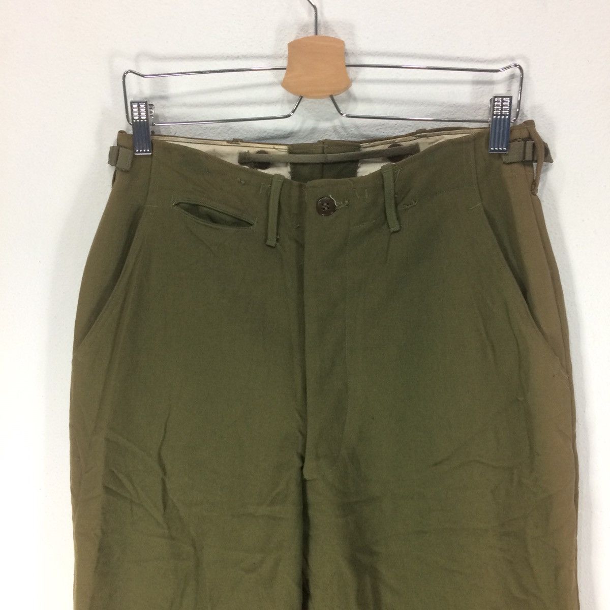 Vintage Vintage 1951 U.S. Army Wool Field Trousers Korean War Era Size US 28 / EU 44 - 2 Thumbnail