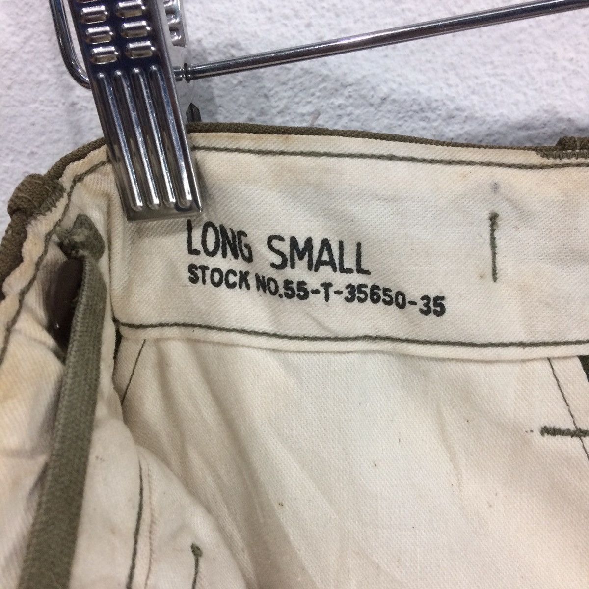 Vintage Vintage 1951 U.S. Army Wool Field Trousers Korean War Era Size US 28 / EU 44 - 10 Thumbnail