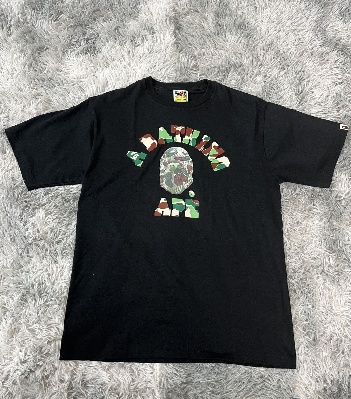 Bape ABC Camo College Tee Size US XL / EU 56 / 4 - 1 Thumbnail