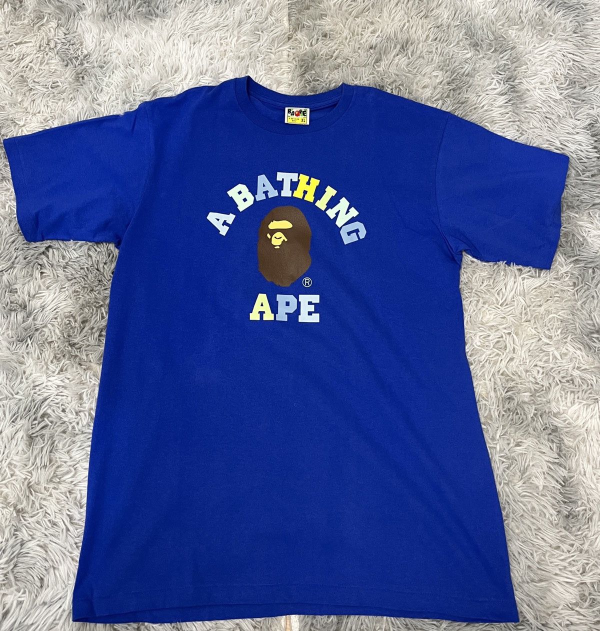 Blue tee Blue