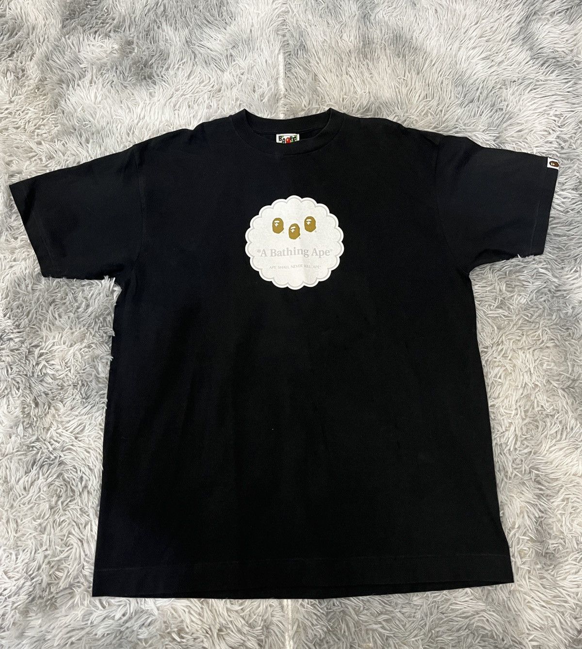 Bape Bape Stamping Tee Size US XL / EU 56 / 4 - 1 Thumbnail