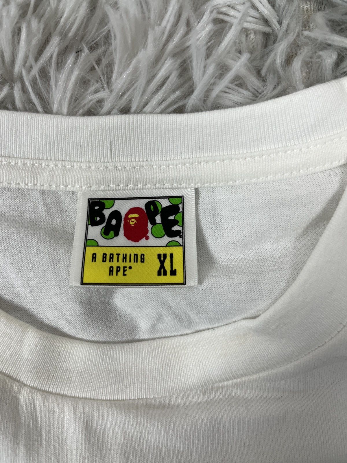 Bape Bape Check Busy Works Tee Size US XL / EU 56 / 4 - 3 Thumbnail