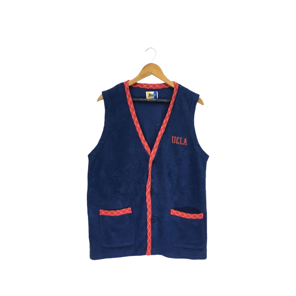 Vintage UCLA University Of California Tactical Vest Jacket