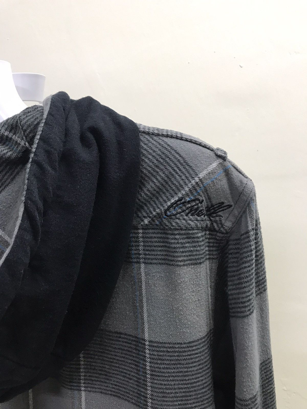 Flannel × O'Neill × Vintage Vintage Oneill Flannel Hoodie Like Travis Scott Flannel Size US L / EU 52-54 / 3 - 6 Thumbnail