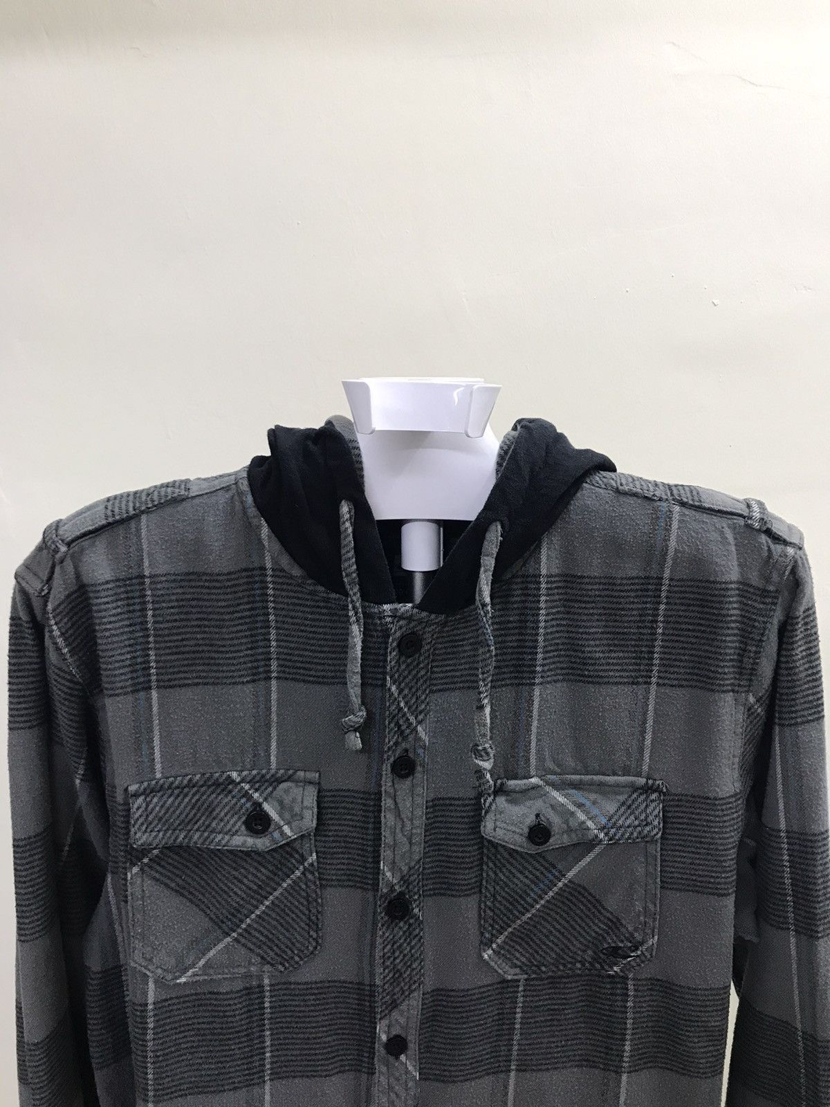 Flannel × O'Neill × Vintage Vintage Oneill Flannel Hoodie Like Travis Scott Flannel Size US L / EU 52-54 / 3 - 4 Thumbnail