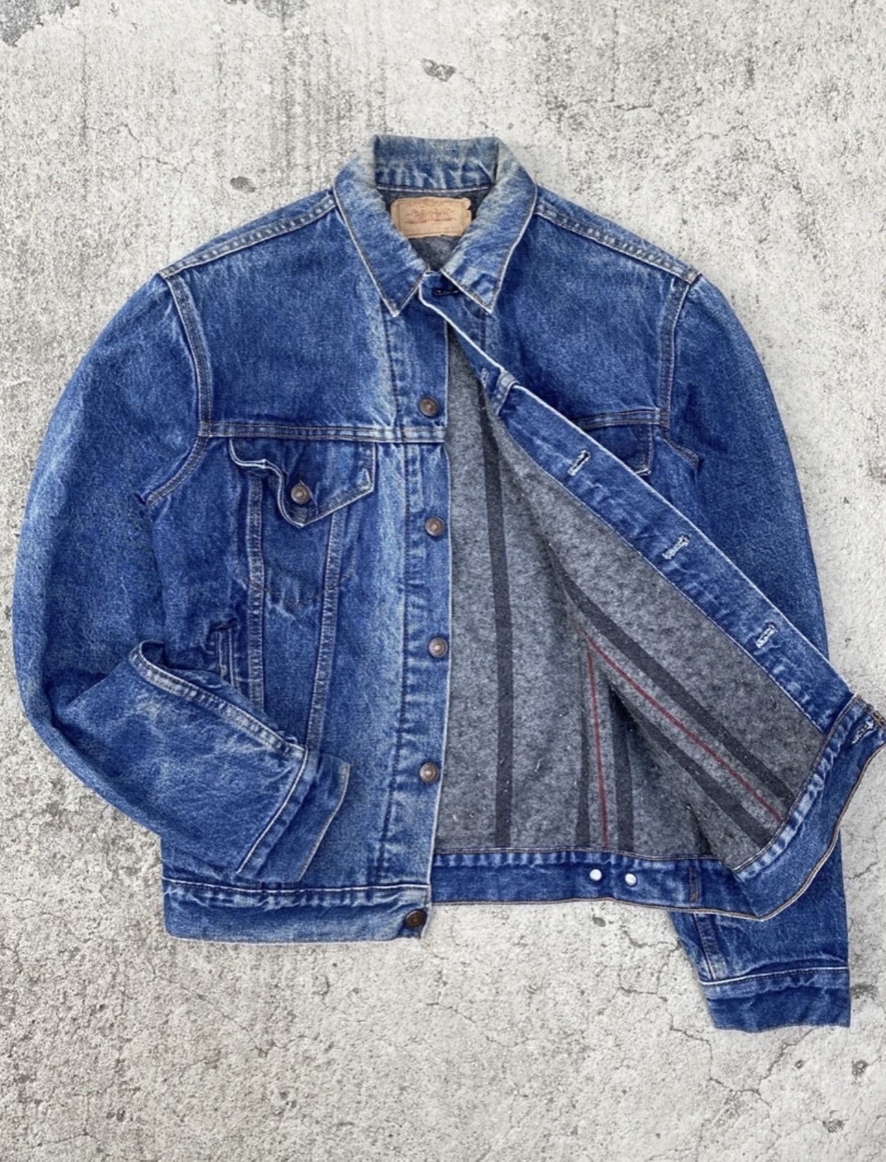 Levi's 71506 Faded Blanket Lined Type III - 1900s