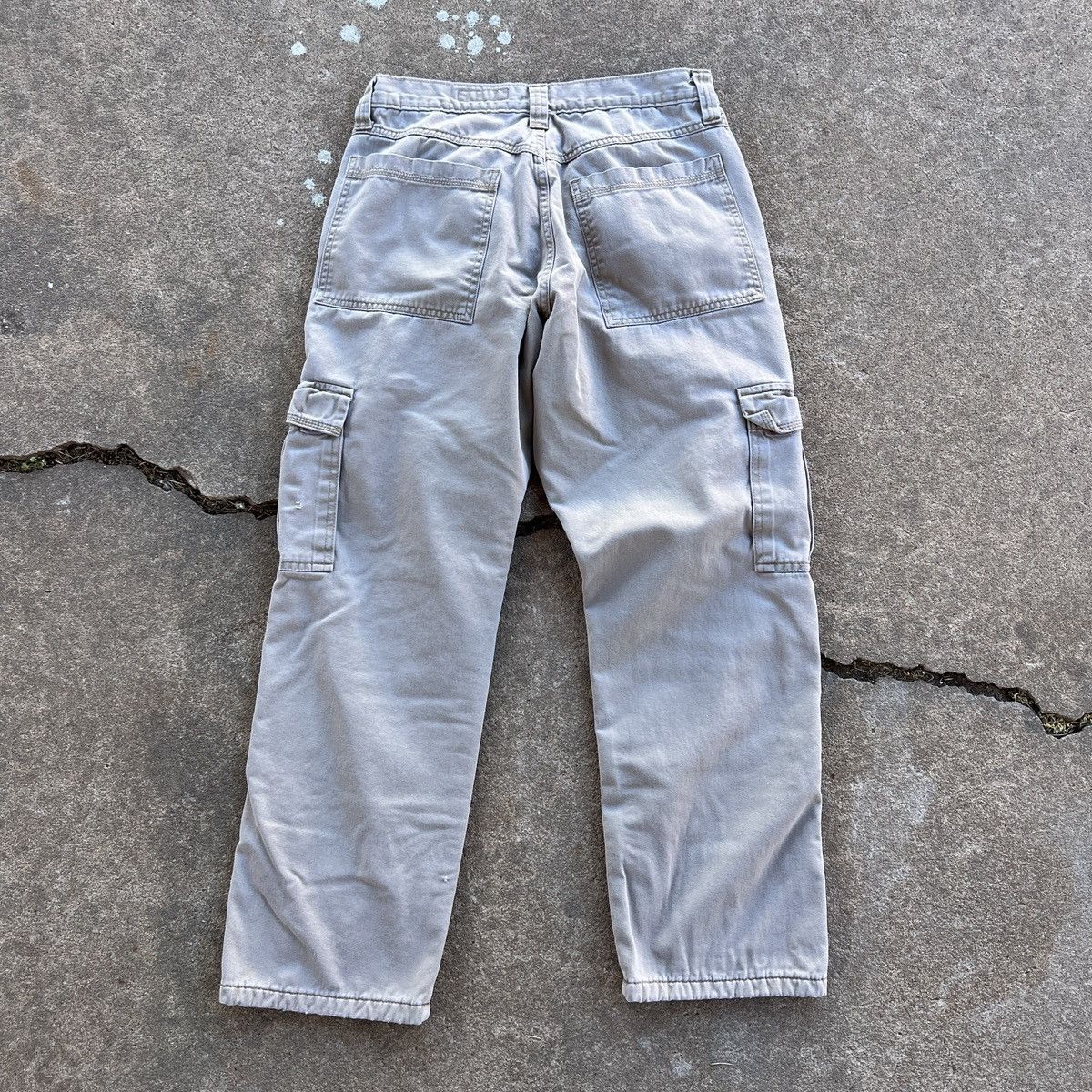 Vintage Vintage Khaki Wrangler Cargo Pants with Fleece Liner sz32x30 Size US 32 / EU 48 - 5 Thumbnail