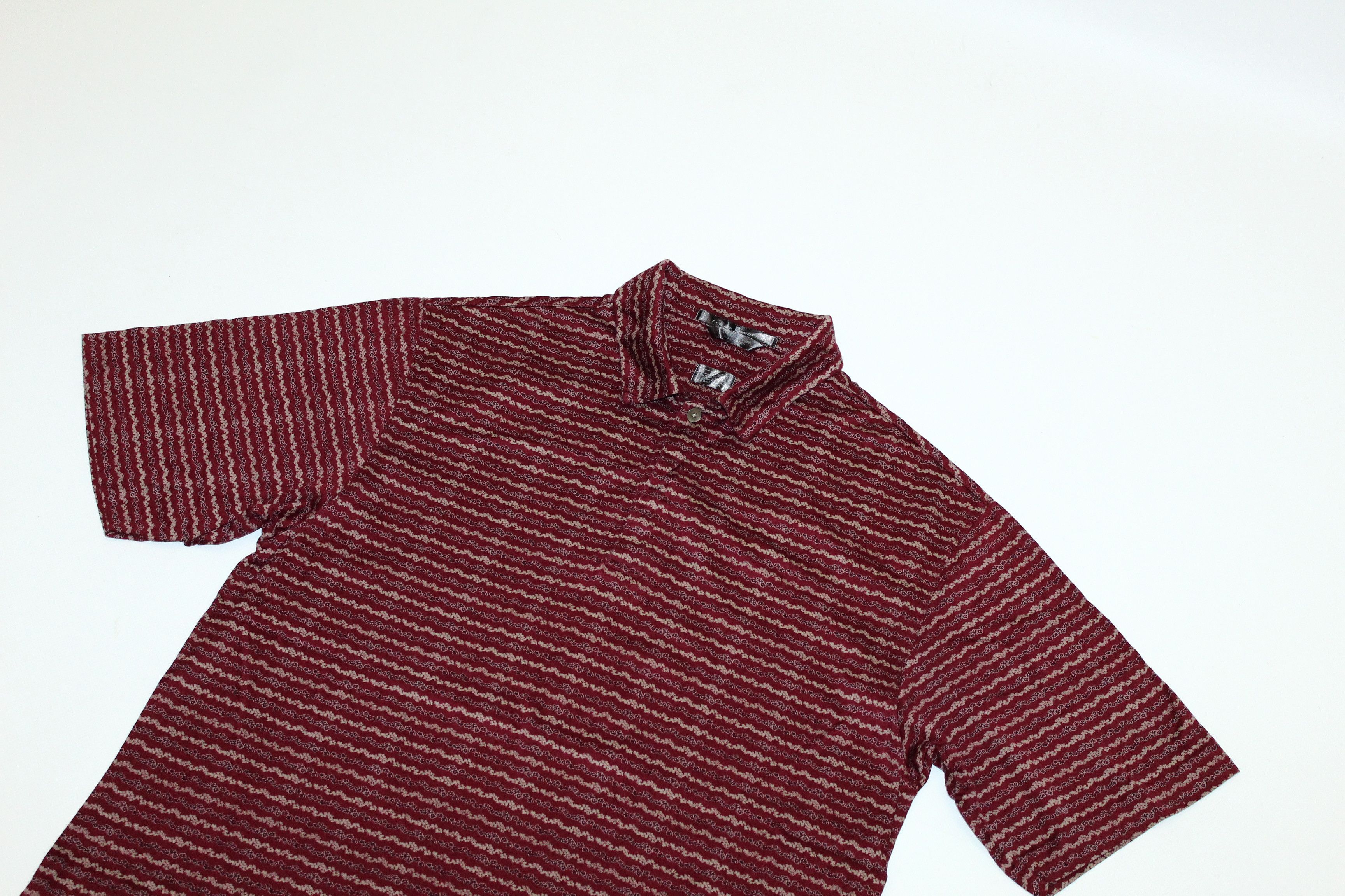 Nike × Tiger Woods × Vintage 🔥🔥 Tiger Woods by Nike Golf Double Mercerized Cotton Shirt Size US S / EU 44-46 / 1 - 3 Thumbnail