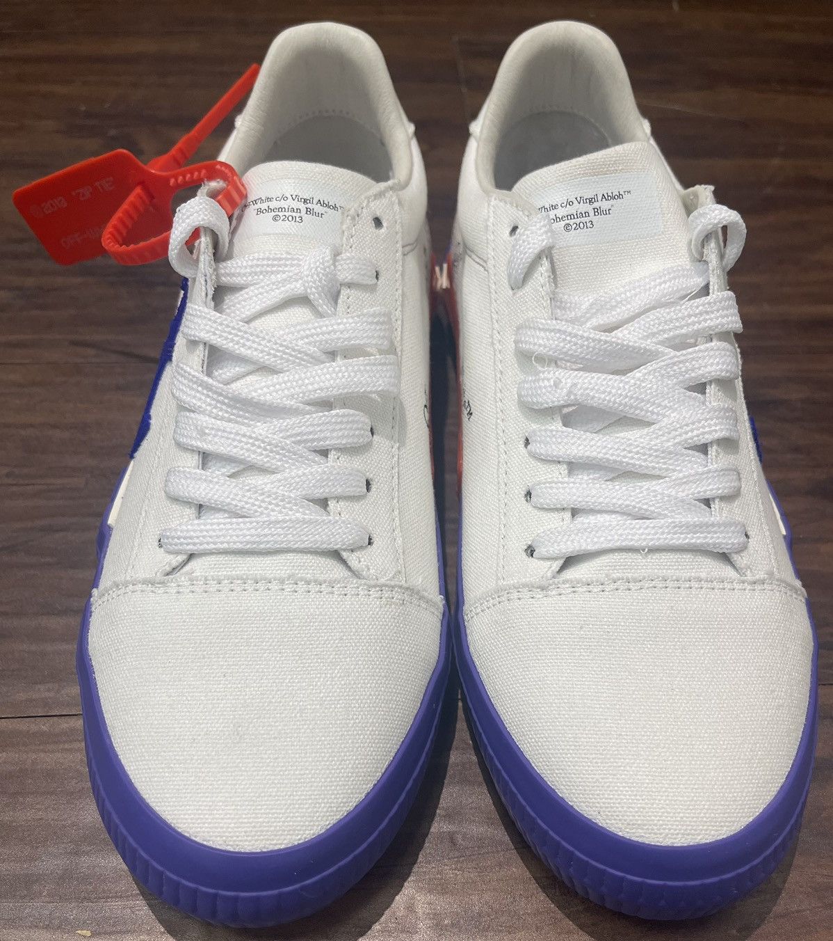 Off-White Off White Vulc Lows Gently Used | Grailed