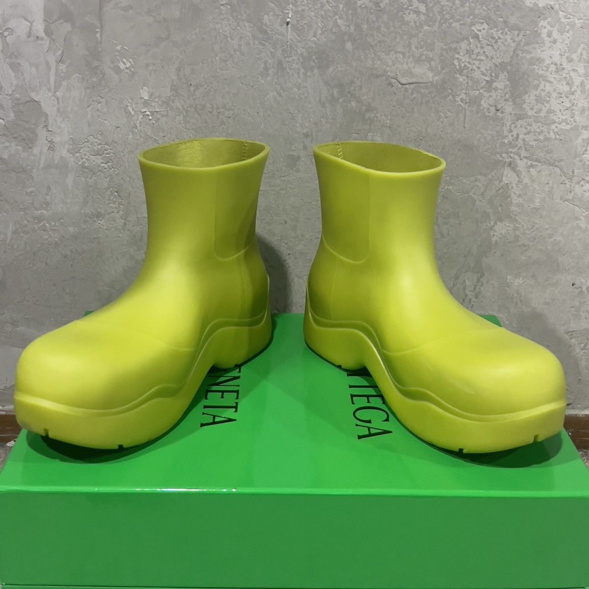 Bottega Veneta Bottega Veneta Kiwi Green Puddle Boots Size US 9 / EU 42 - 5 Thumbnail