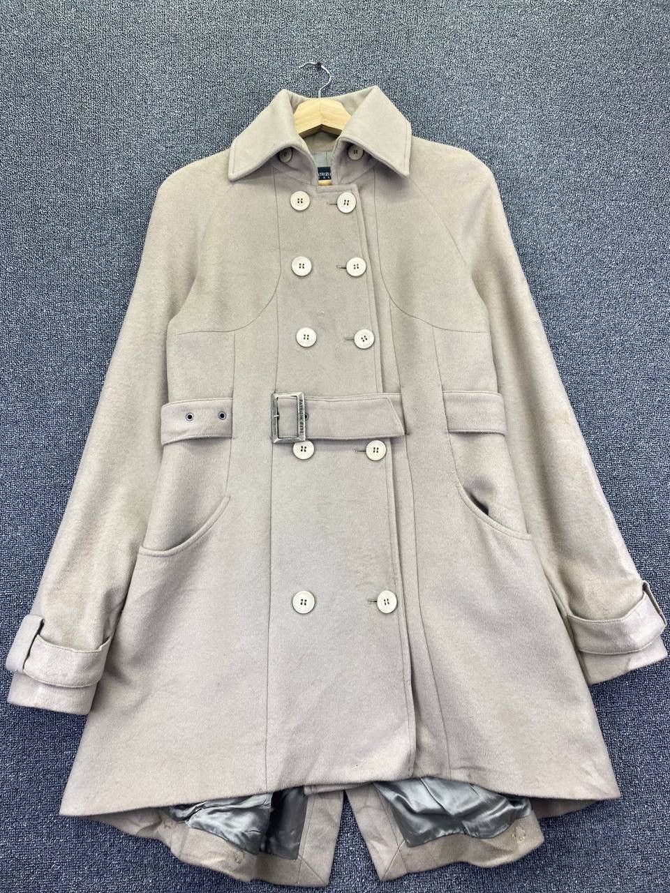 Patrizia Pepe Vintage Patrizia Pepe Belted Long Coats Size M / US 6-8 / IT 42-44 - 3 Thumbnail