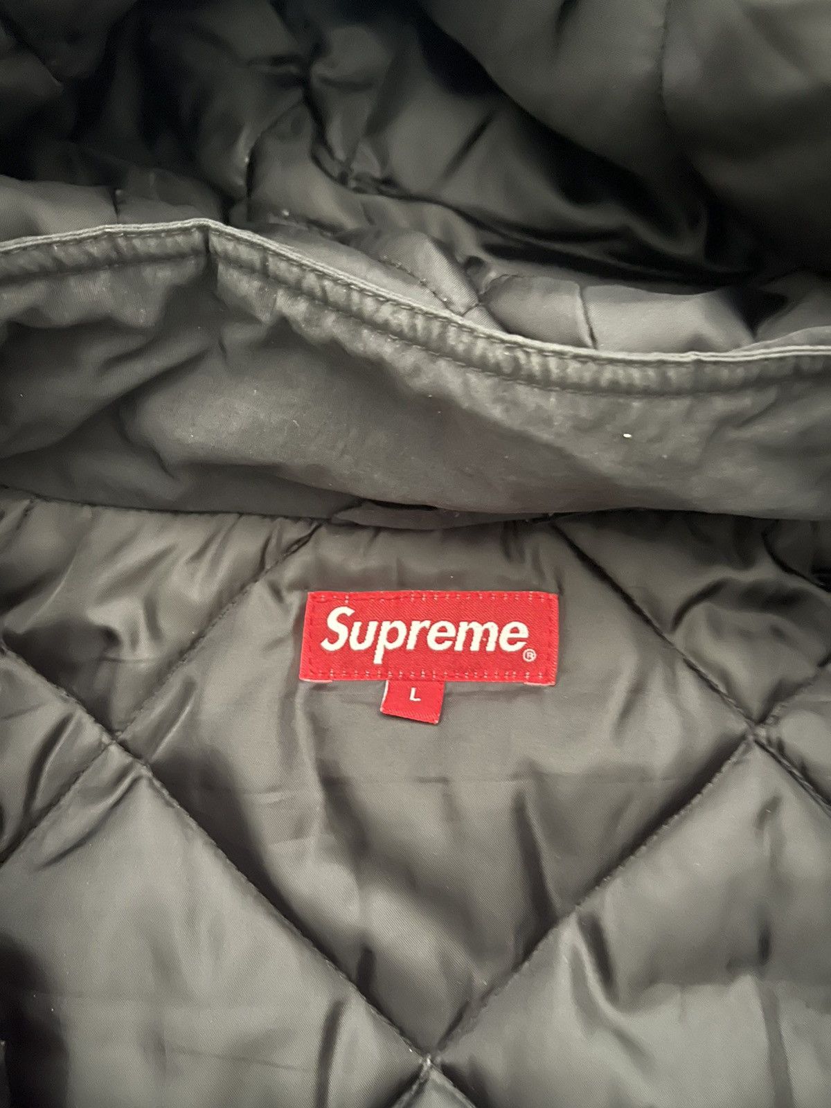 Supreme Supreme Pinstripe Sports Panel Parka Size US L / EU 52-54 / 3 - 3 Thumbnail