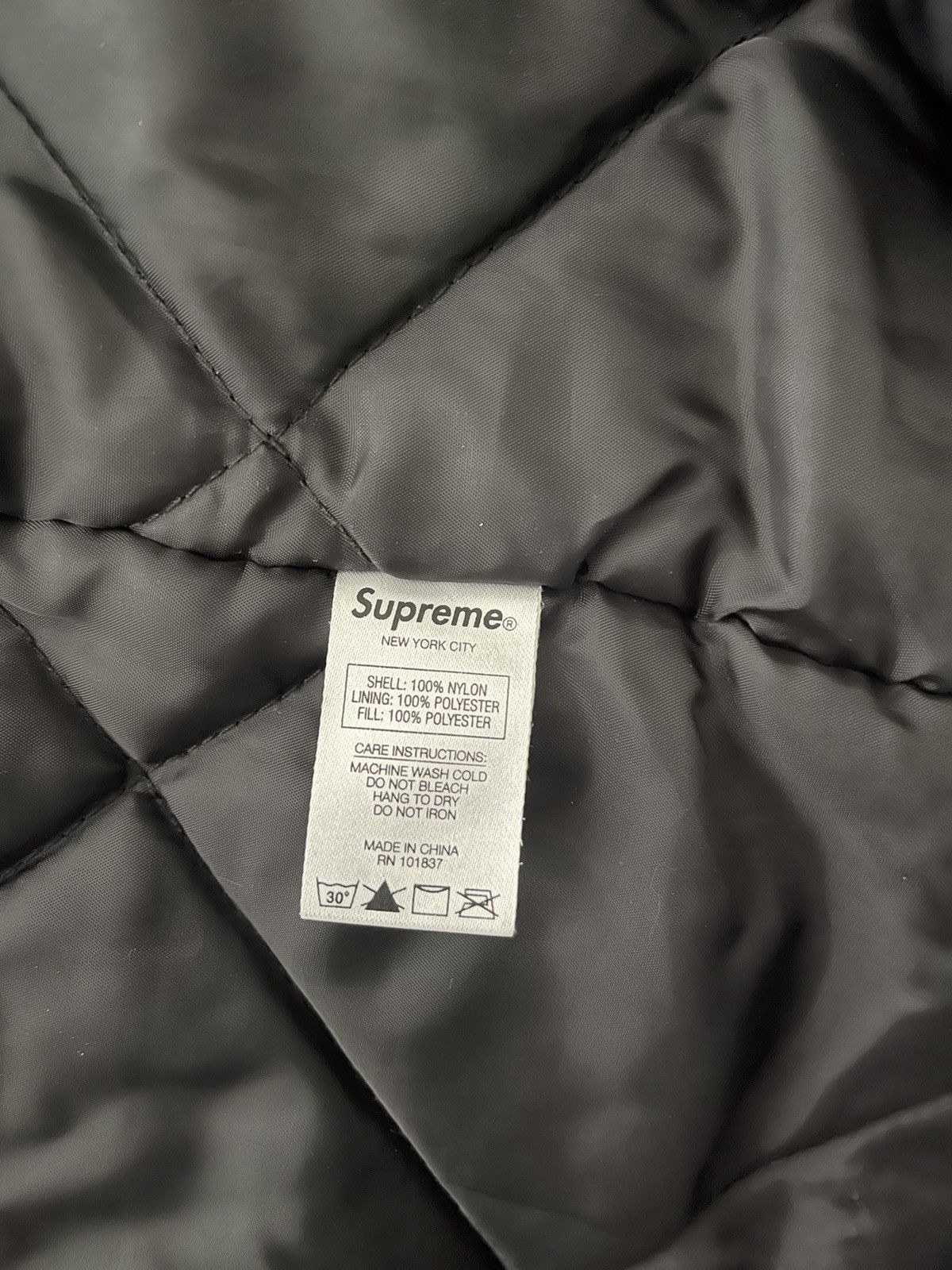 Supreme Supreme Pinstripe Sports Panel Parka Size US L / EU 52-54 / 3 - 4 Thumbnail