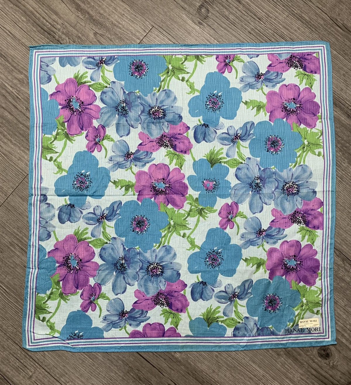 Hanae Mori Hanae Mori Handkerchief Pocketsquares Neckerchief Size ONE SIZE - 2 Thumbnail