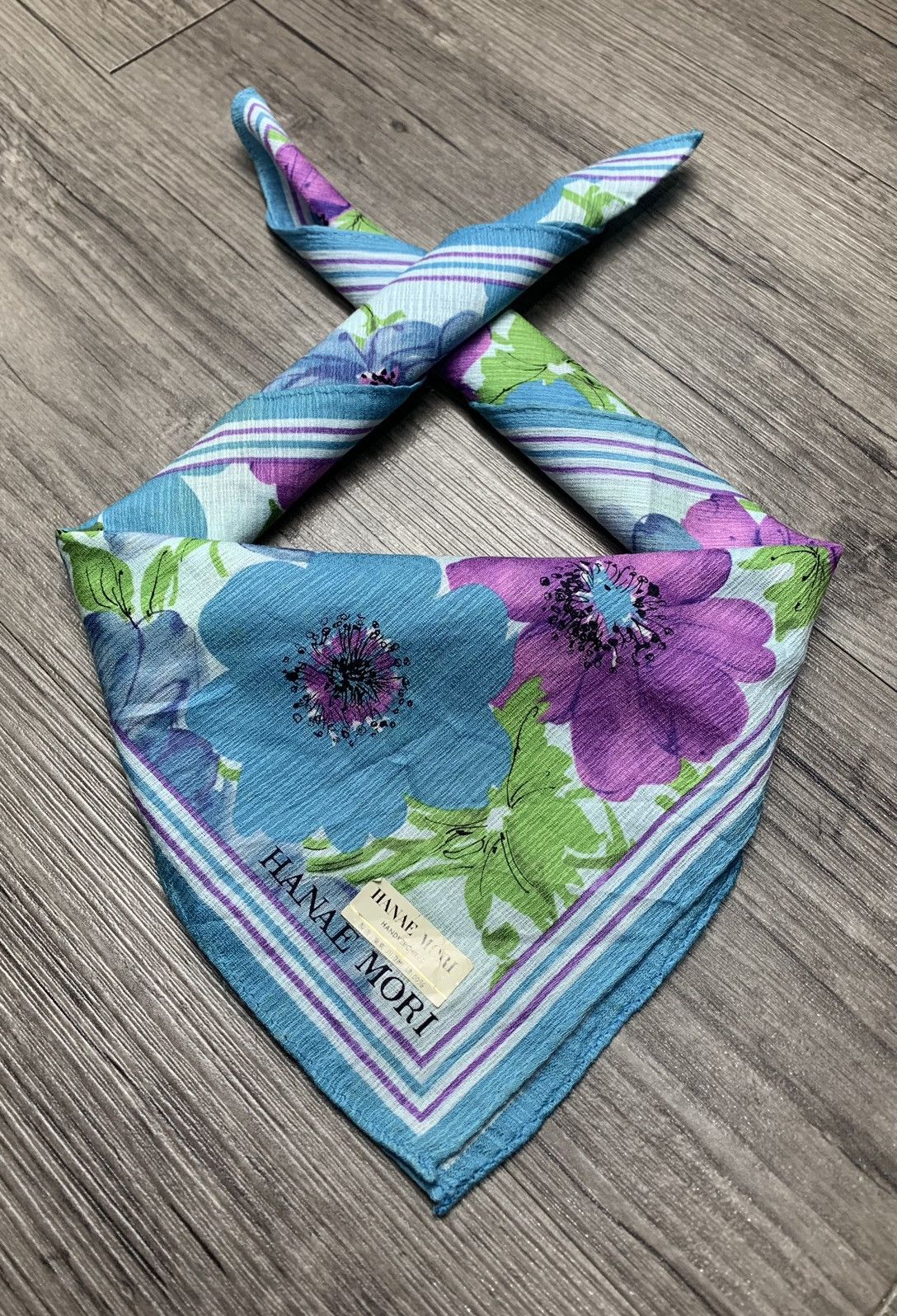 Hanae Mori Hanae Mori Handkerchief Pocketsquares Neckerchief Size ONE SIZE - 1 Thumbnail