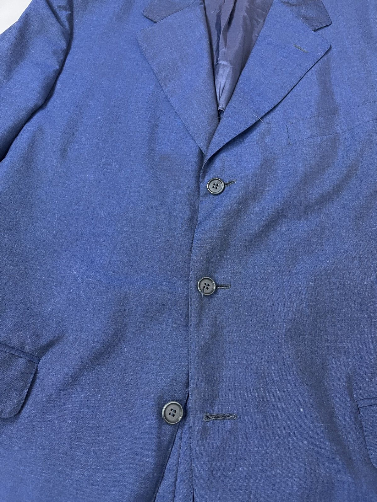 Canali Canali wool mohair 3 button unlined blazer sport coat Size 44R - 7 Thumbnail
