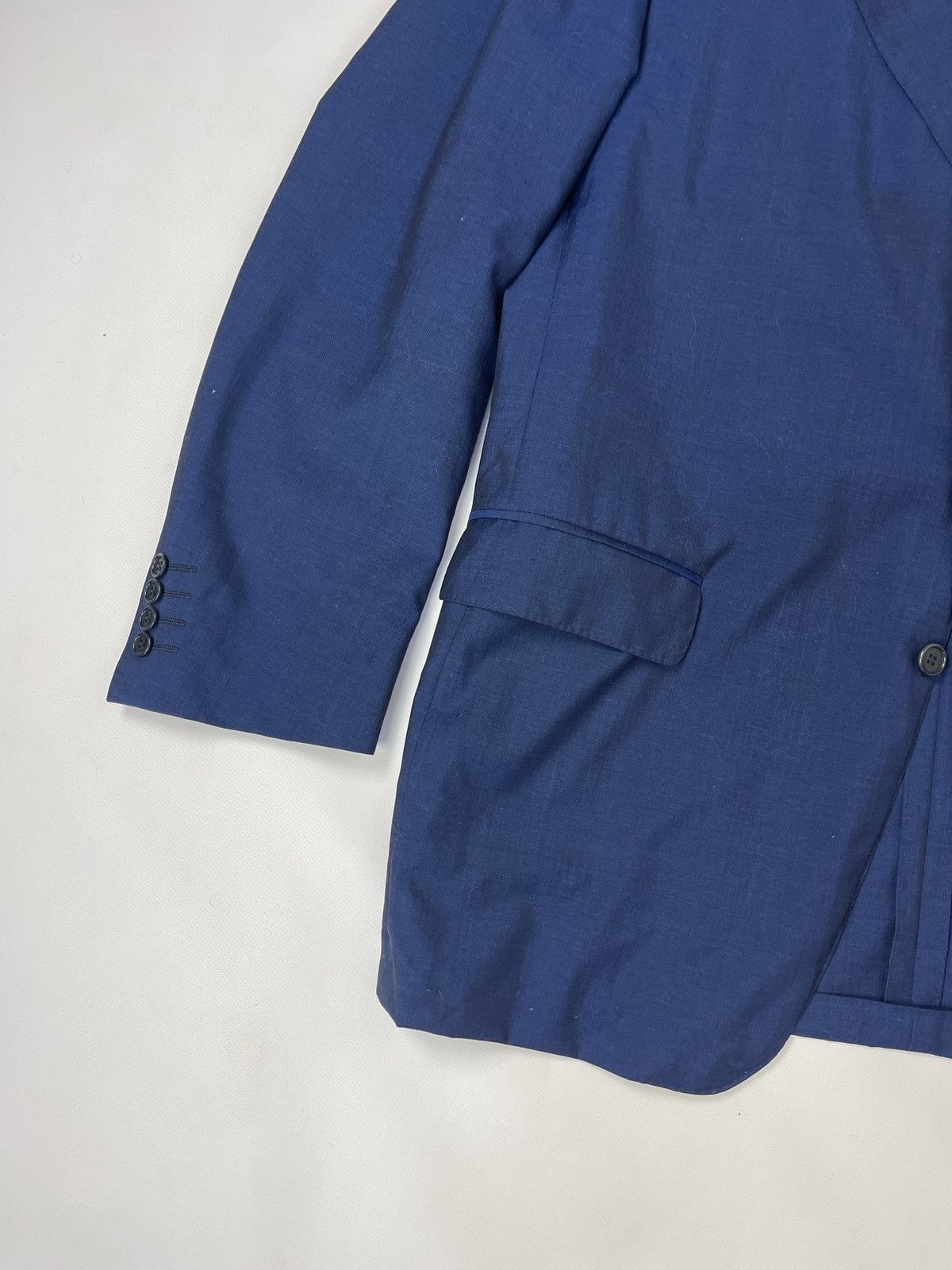 Canali Canali wool mohair 3 button unlined blazer sport coat Size 44R - 5 Thumbnail