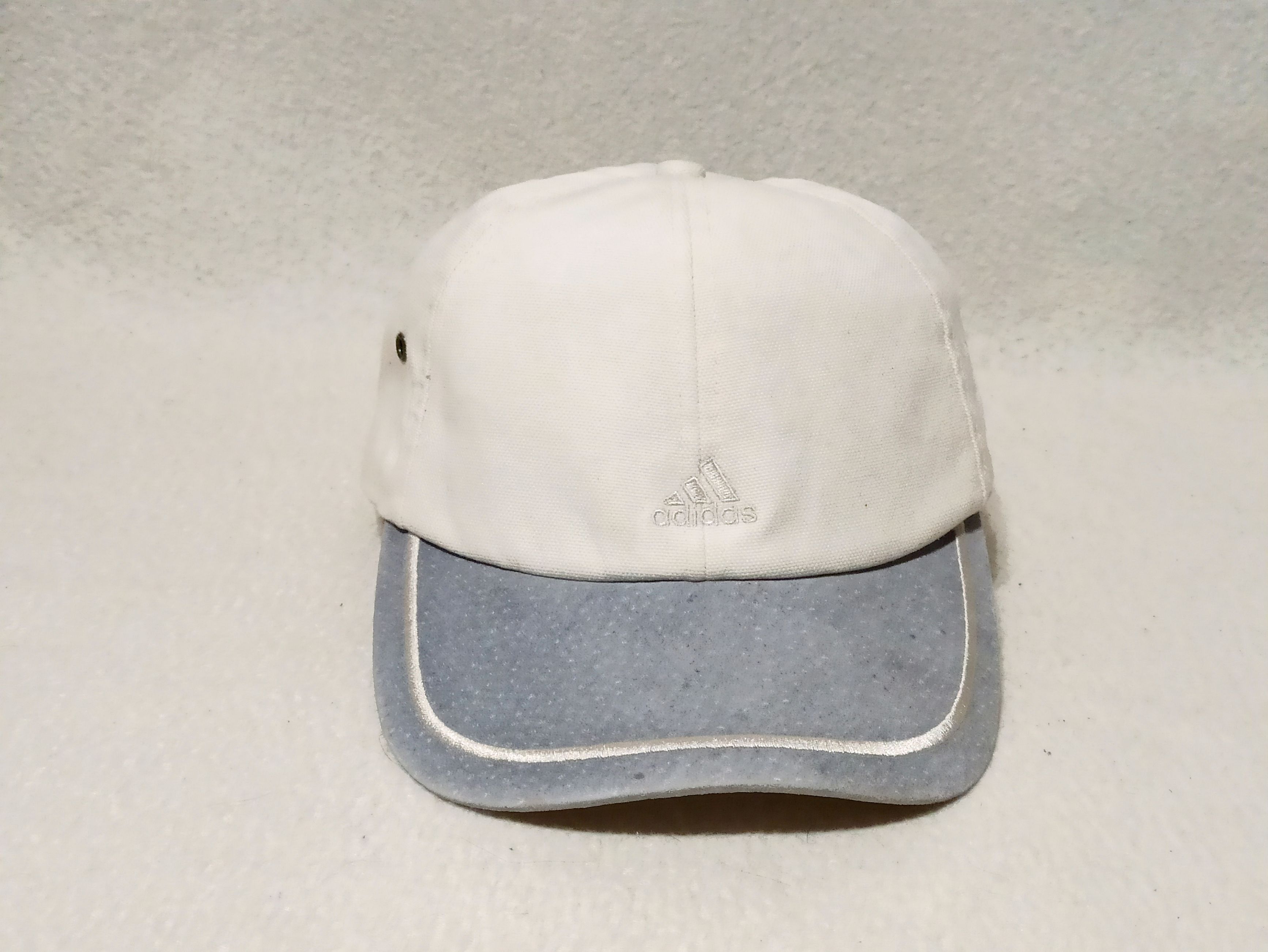 Adidas × Vintage Adidas with leather visor vintage cap Size ONE SIZE - 2 Thumbnail