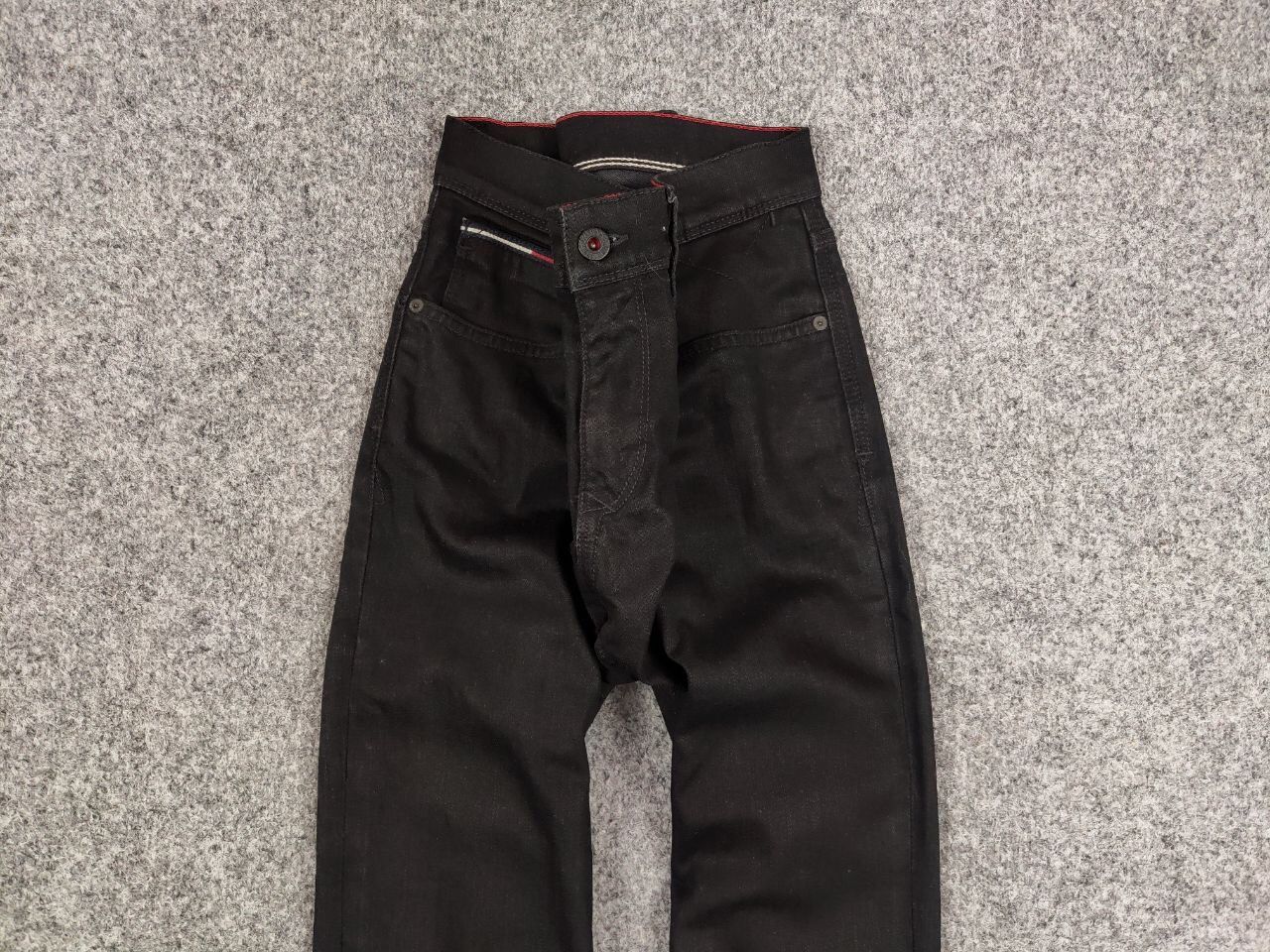 Tommy Hilfiger Tommy Hilfiger Scanton Chicago Stretch Denim Black Jeans Size US 32 / EU 48 - 8 Thumbnail