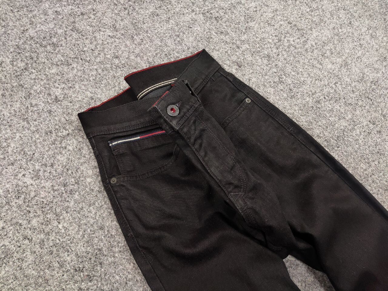 Tommy Hilfiger Tommy Hilfiger Scanton Chicago Stretch Denim Black Jeans Size US 32 / EU 48 - 11 Thumbnail