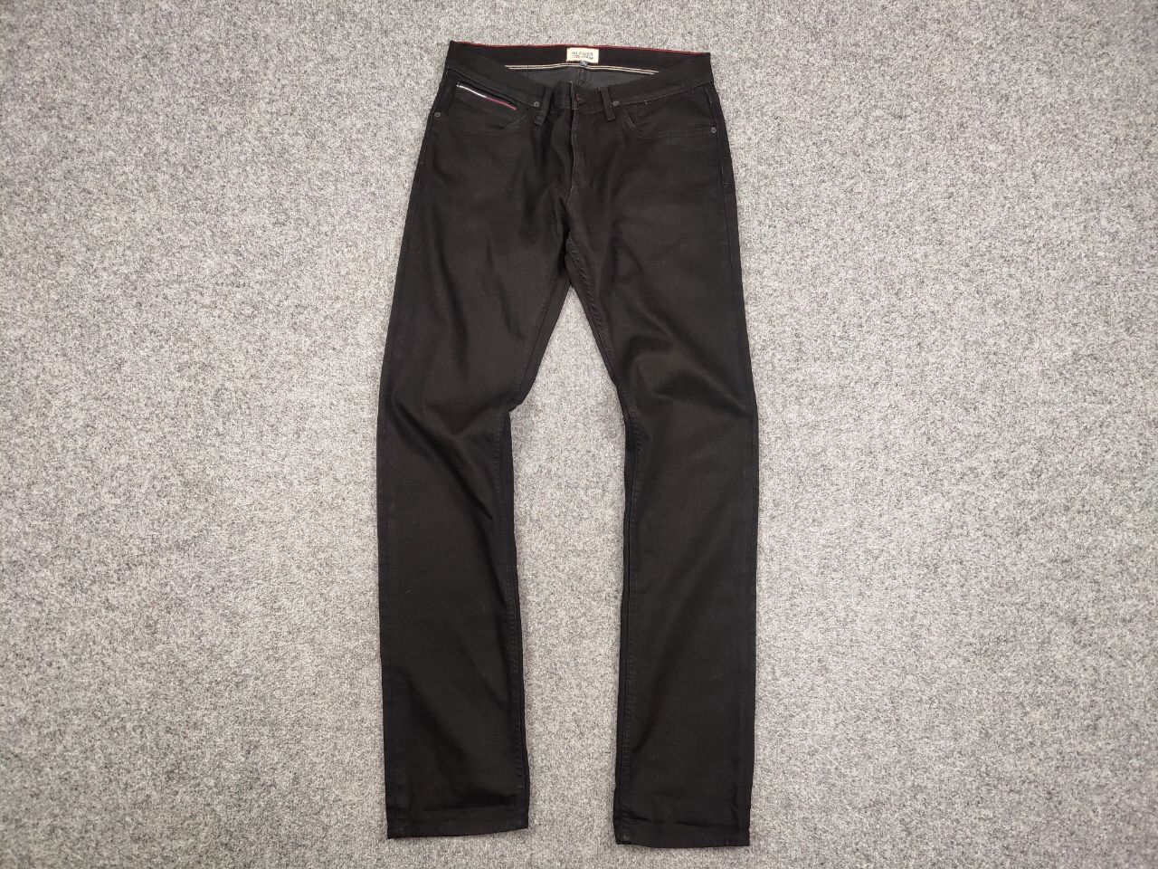 Tommy Hilfiger Tommy Hilfiger Scanton Chicago Stretch Denim Black Jeans Size US 32 / EU 48 - 13 Thumbnail