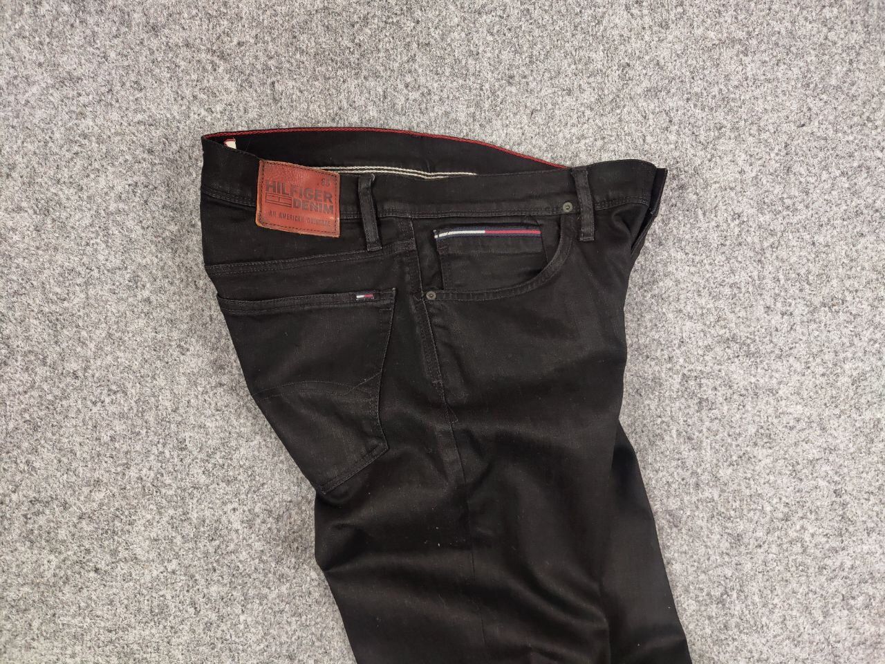 Tommy Hilfiger Tommy Hilfiger Scanton Chicago Stretch Denim Black Jeans Size US 32 / EU 48 - 16 Thumbnail