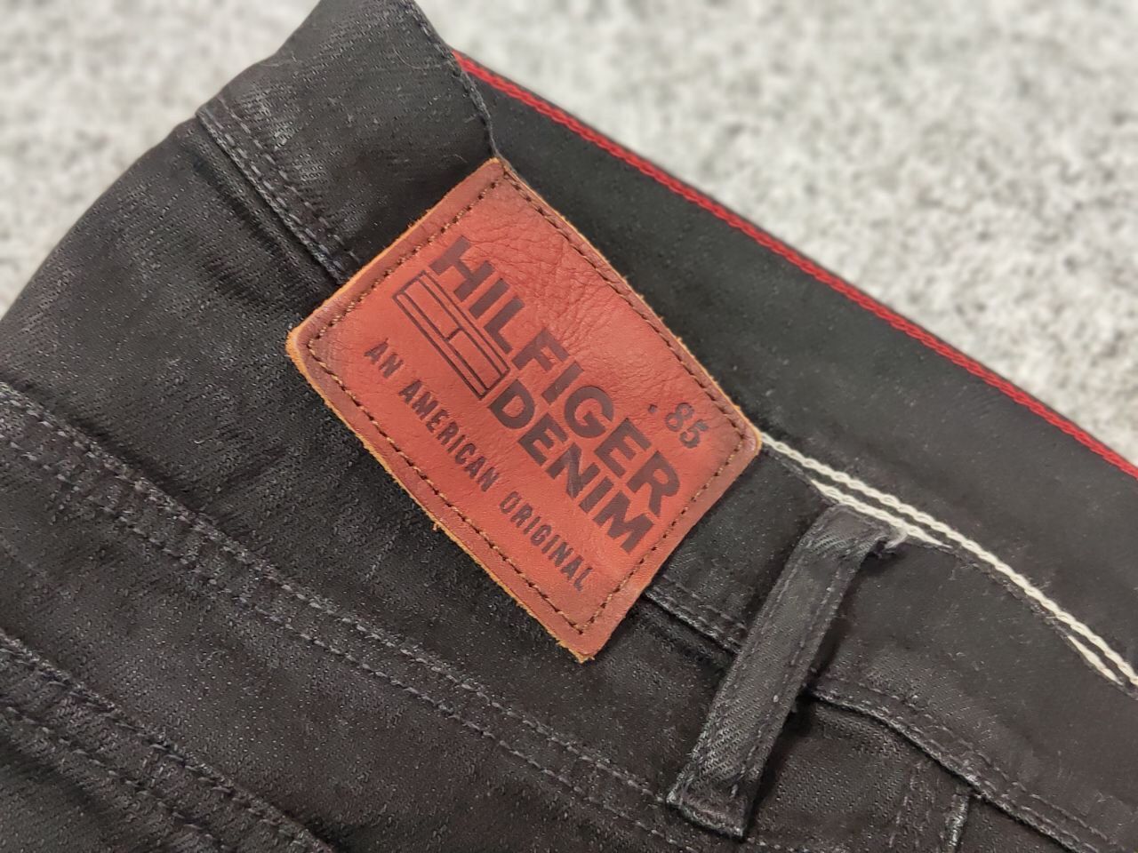 Tommy Hilfiger Tommy Hilfiger Scanton Chicago Stretch Denim Black Jeans Size US 32 / EU 48 - 17 Thumbnail