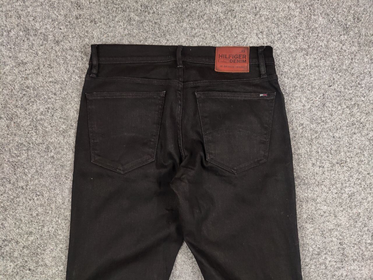 Tommy Hilfiger Tommy Hilfiger Scanton Chicago Stretch Denim Black Jeans Size US 32 / EU 48 - 15 Thumbnail