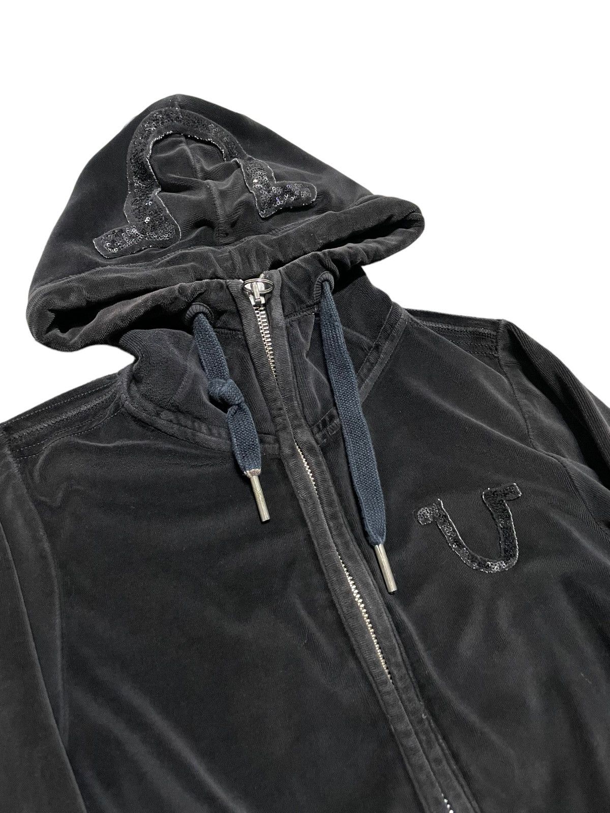 True Religion True Religion velour zip-hoodie Size US XS / EU 42 / 0 - 2 Thumbnail