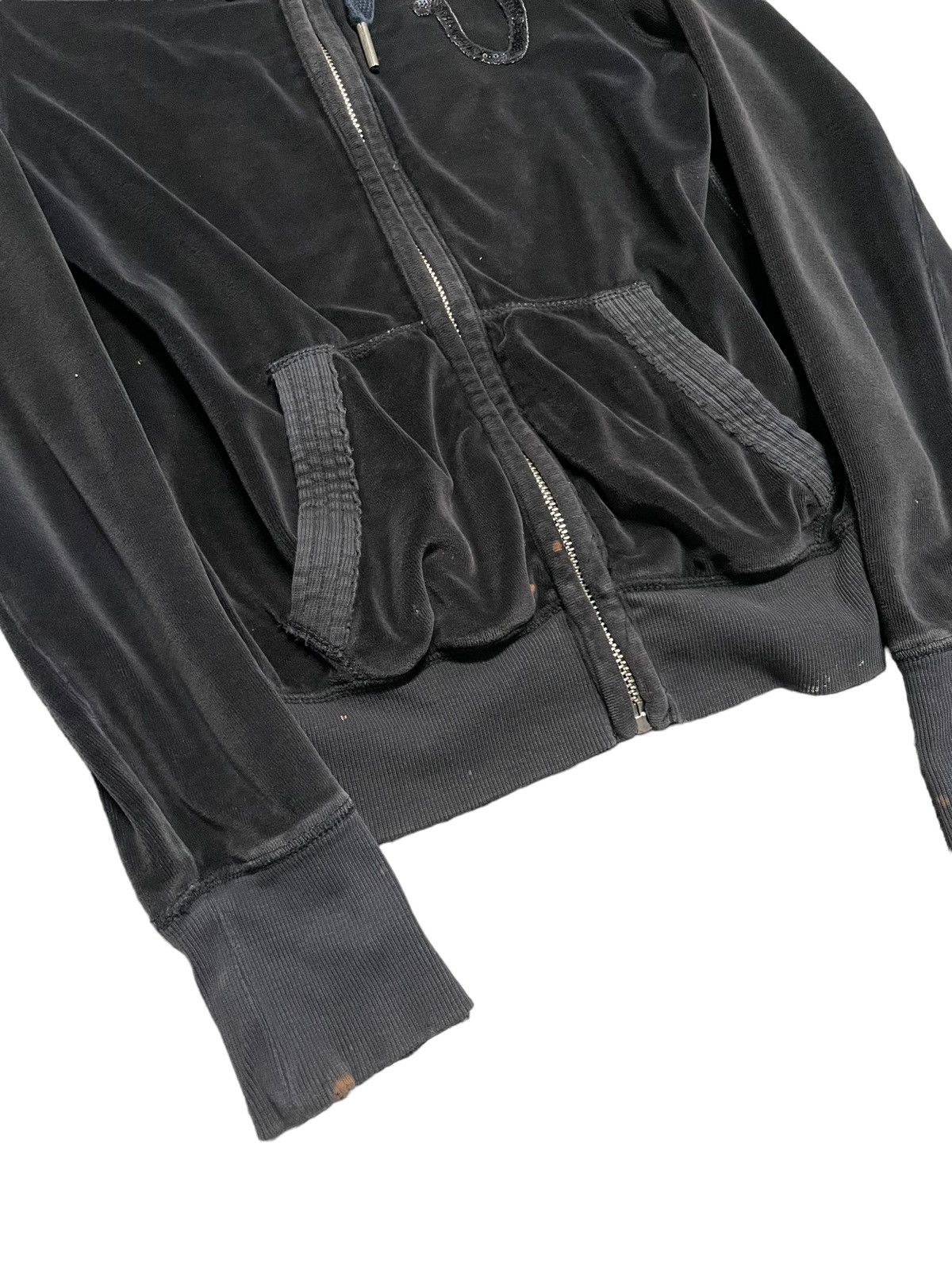 True Religion True Religion velour zip-hoodie Size US XS / EU 42 / 0 - 5 Thumbnail