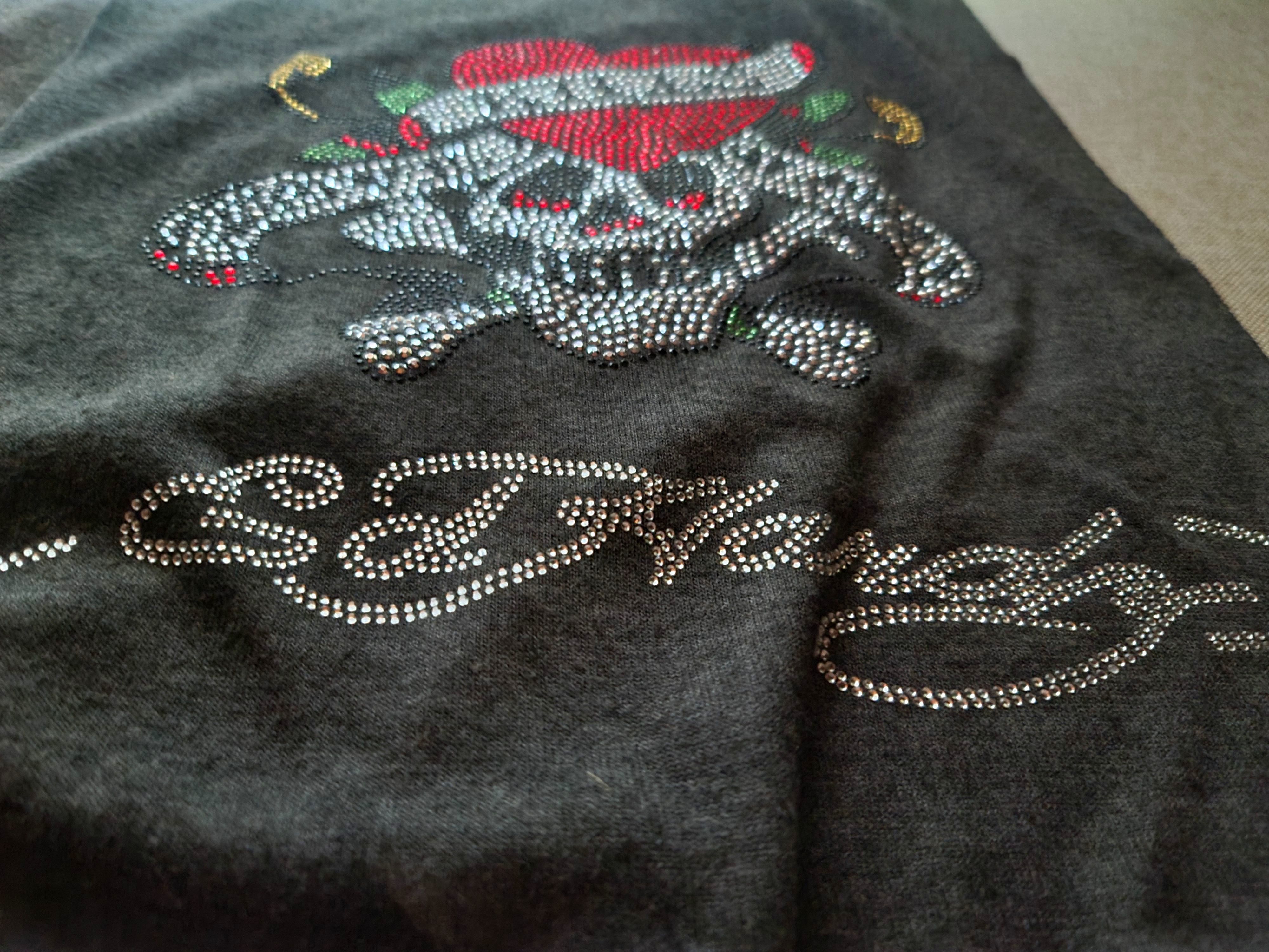 Ed Hardy Ed hardy scarf ❤ Love Kills slowly 💀 Size ONE SIZE - 6 Thumbnail