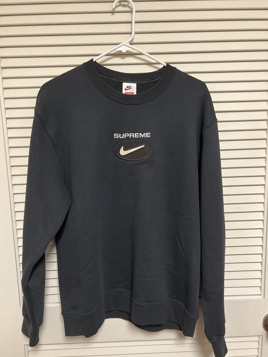 Supreme x nike clearance crewneck