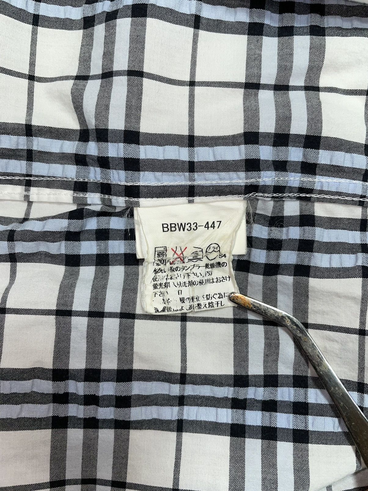 Burberry Vintage Burbbery shirt Nova check Plaid Tartan button up Size US M / EU 48-50 / 2 - 8 Thumbnail