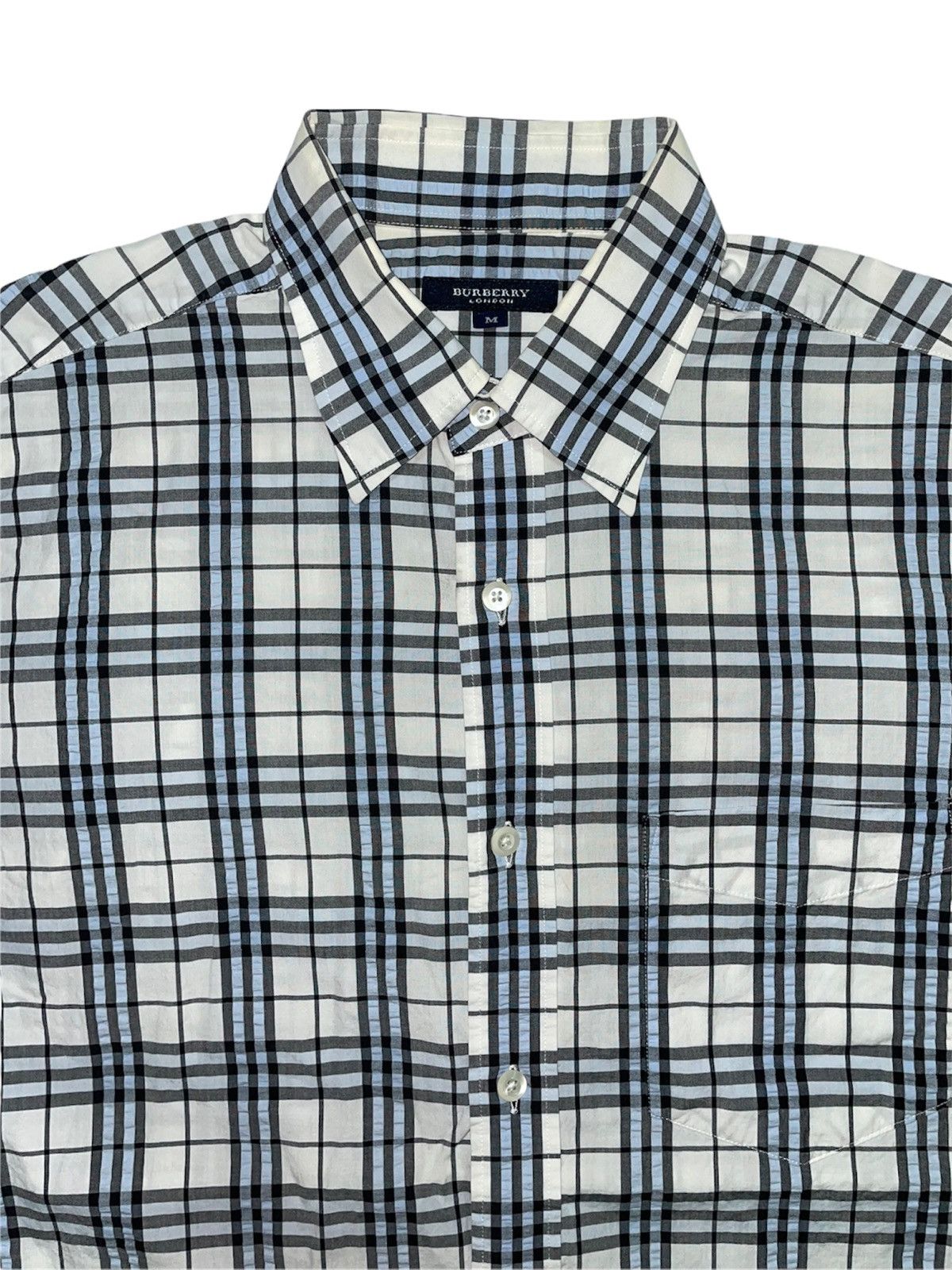 Burberry Vintage Burbbery shirt Nova check Plaid Tartan button up Size US M / EU 48-50 / 2 - 6 Thumbnail