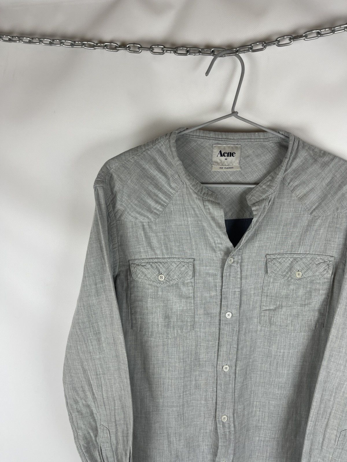 Acne Studios Acne Pop Classics Soft Western AW10 long sleeve shirt Size US S / EU 44-46 / 1 - 2 Thumbnail