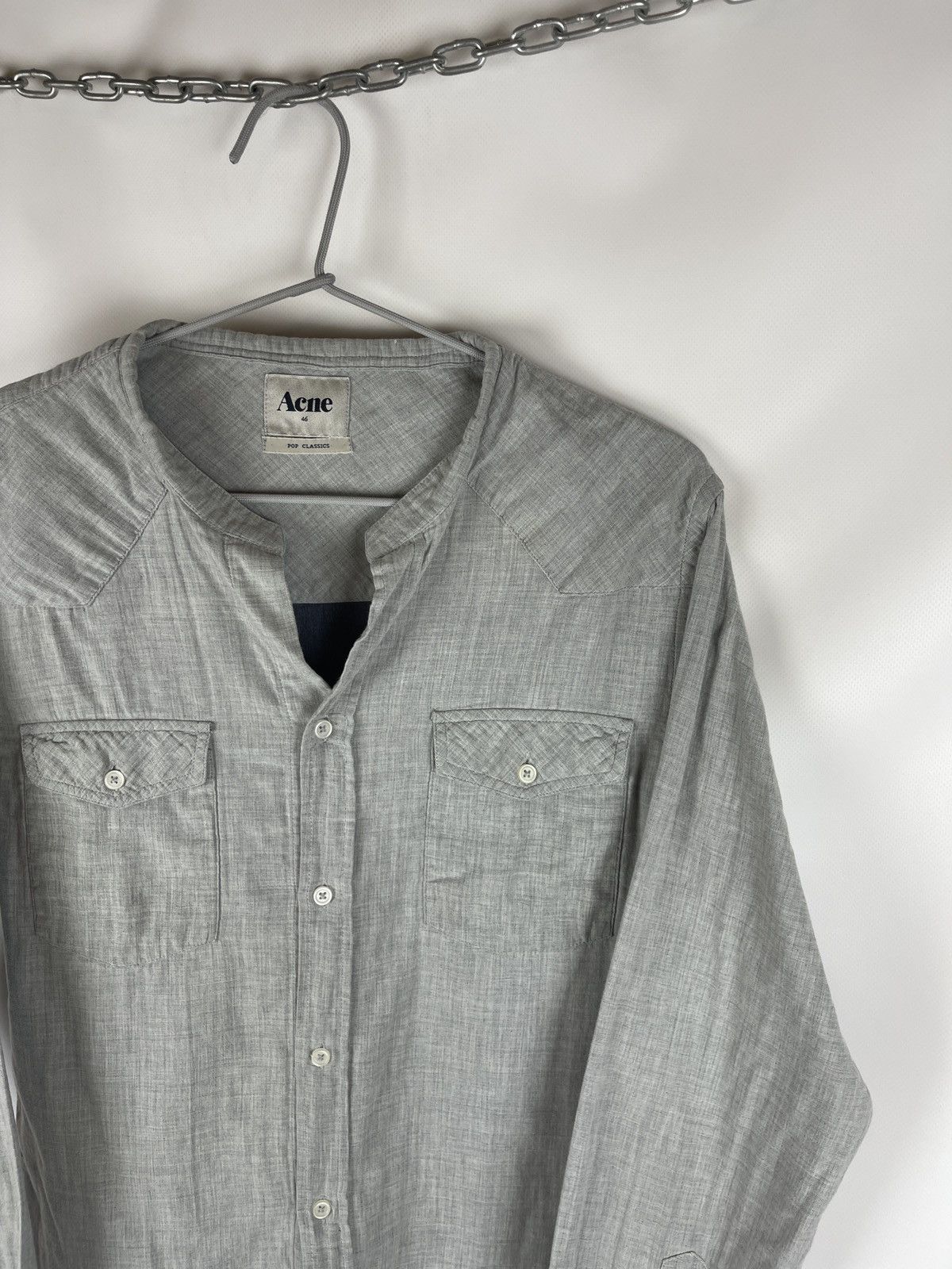 Acne Studios Acne Pop Classics Soft Western AW10 long sleeve shirt Size US S / EU 44-46 / 1 - 3 Thumbnail
