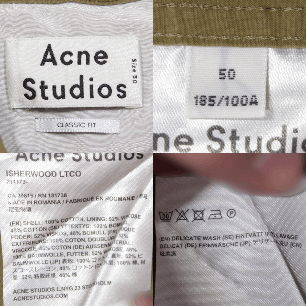 Acne Studios Isherwood LTCO Shirt Size US M / EU 48-50 / 2 - 8 Thumbnail