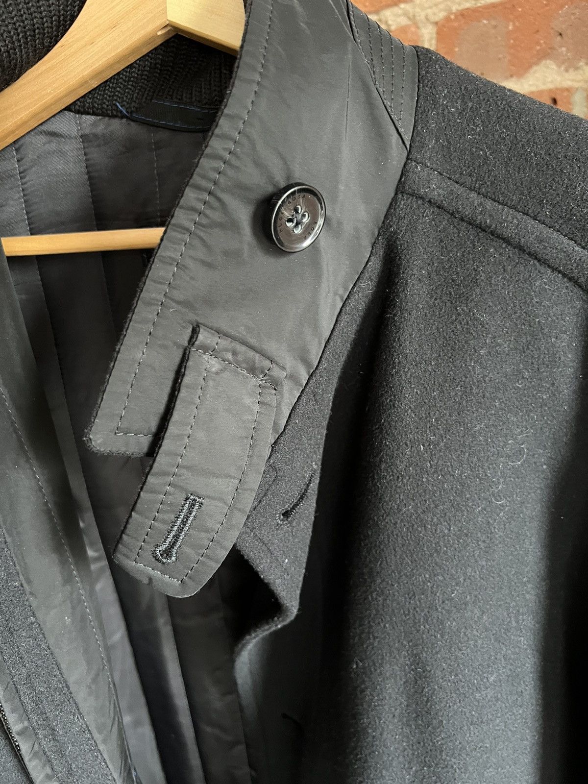 Hugo Boss Wool-Cashmere lined coat size 44R Size US XL / EU 56 / 4 - 9 Thumbnail