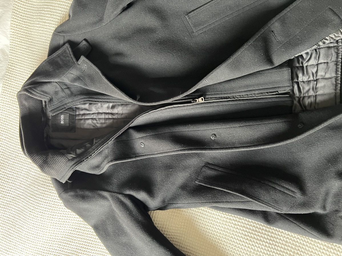 Hugo Boss Wool-Cashmere lined coat size 44R Size US XL / EU 56 / 4 - 12 Thumbnail