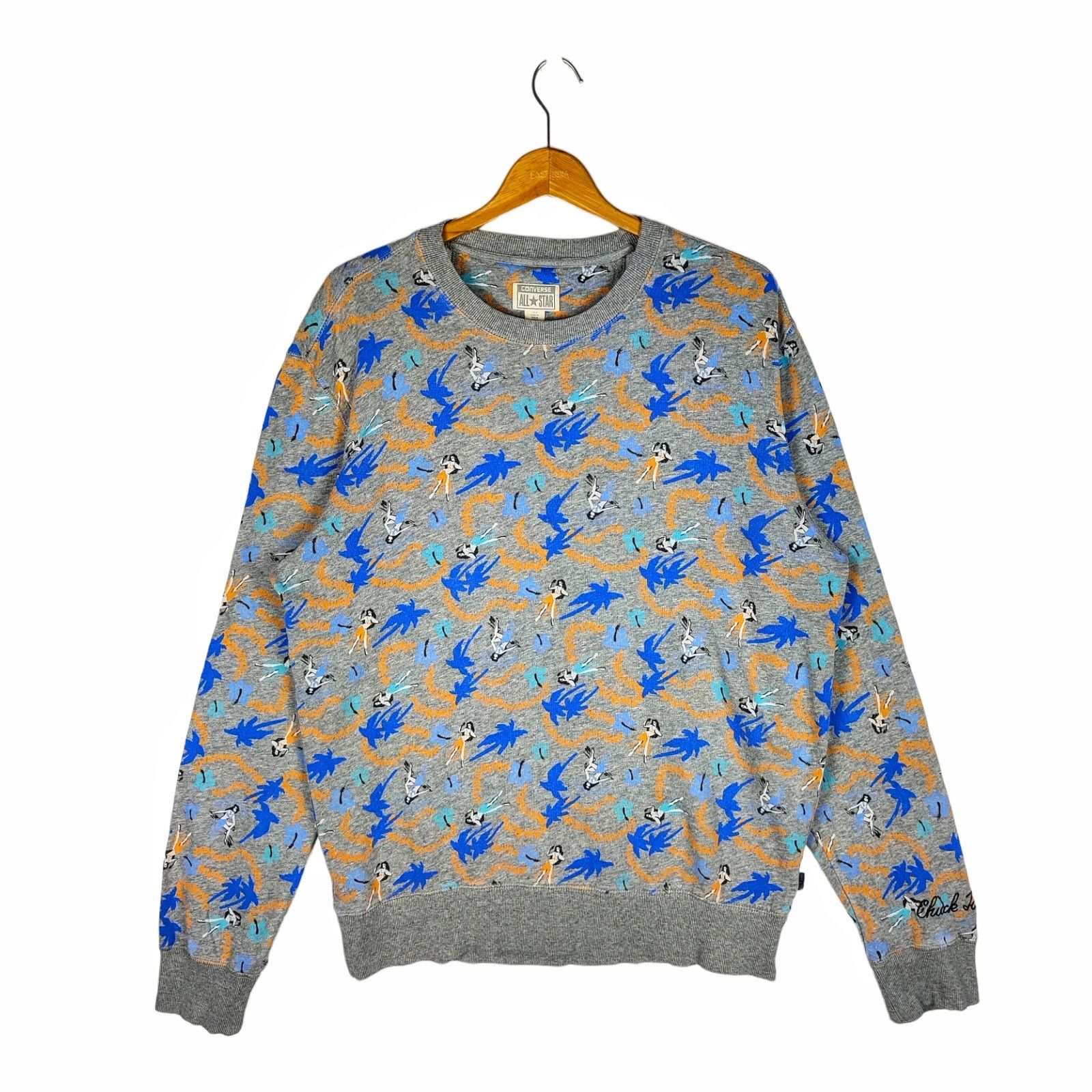 Vintage Converse All Star Sweatshirt Hawaii