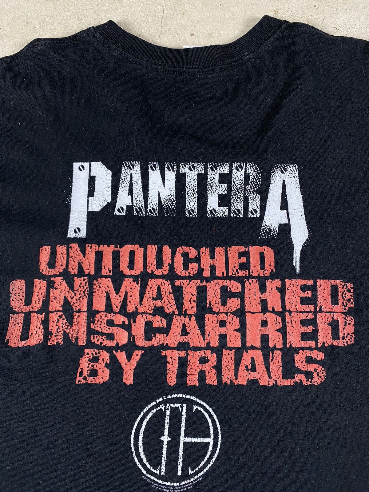 Band Tees × Vintage Vintage Pantera T Shirt Y2K Band Rock Tee Size US XXL / EU 58 / 5 - 9 Thumbnail