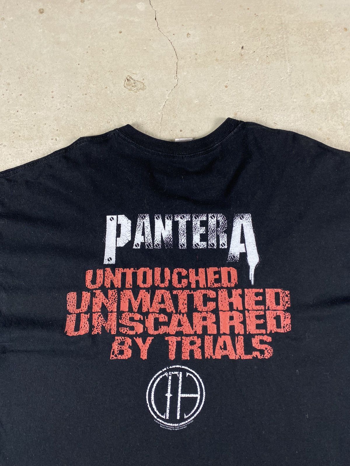 Band Tees × Vintage Vintage Pantera T Shirt Y2K Band Rock Tee Size US XXL / EU 58 / 5 - 8 Thumbnail