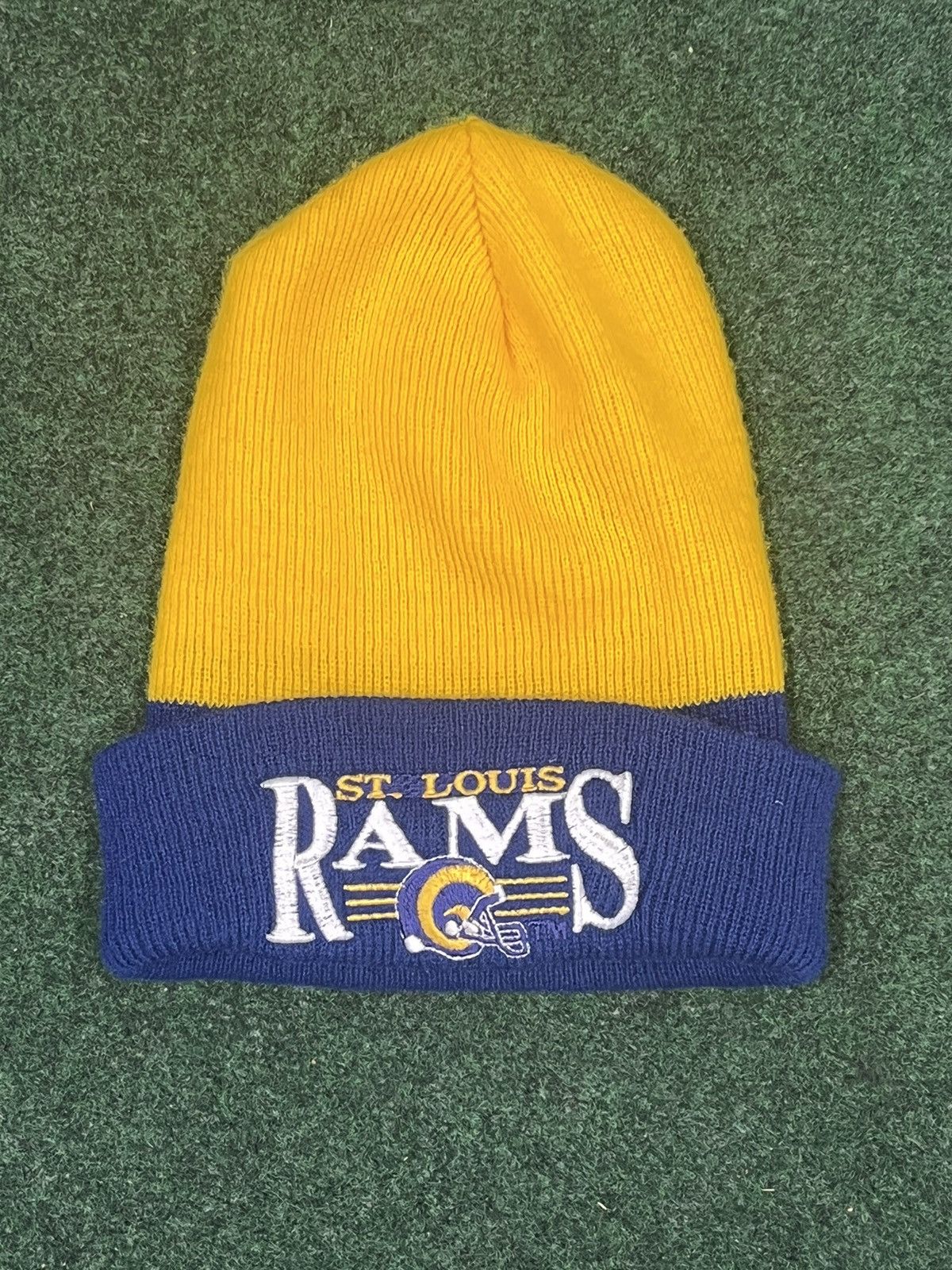 NFL Vintage 90s St Louis Rams Beanie Size ONE SIZE - 1 Thumbnail